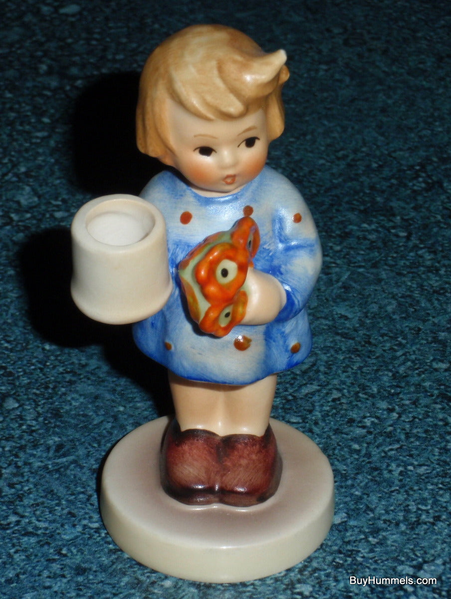 "Girl With Nosegay" Goebel Hummel Candleholder Figurine #I/115