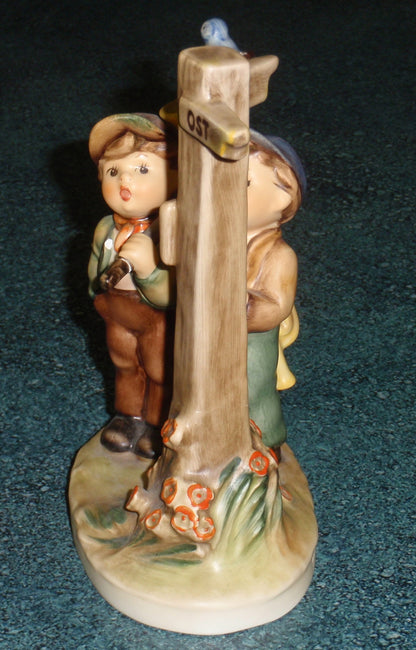 "Crossroads" Goebel Hummel Figurine #331 - Two Brothers In The Woods!