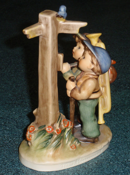 "Crossroads" Goebel Hummel Figurine #331 - Two Brothers In The Woods!