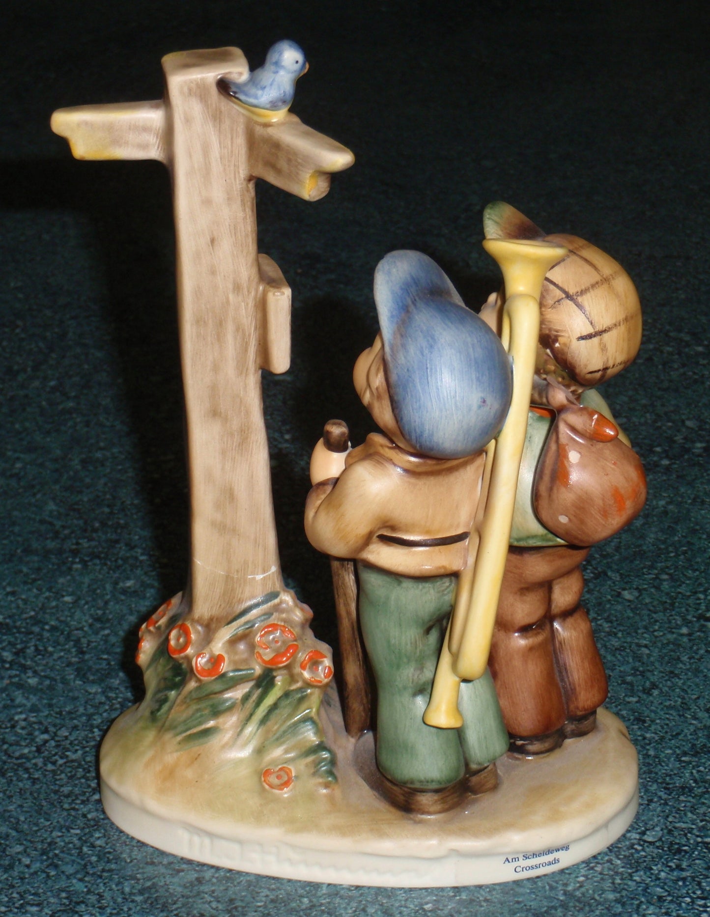 "Crossroads" Goebel Hummel Figurine #331 - Two Brothers In The Woods!