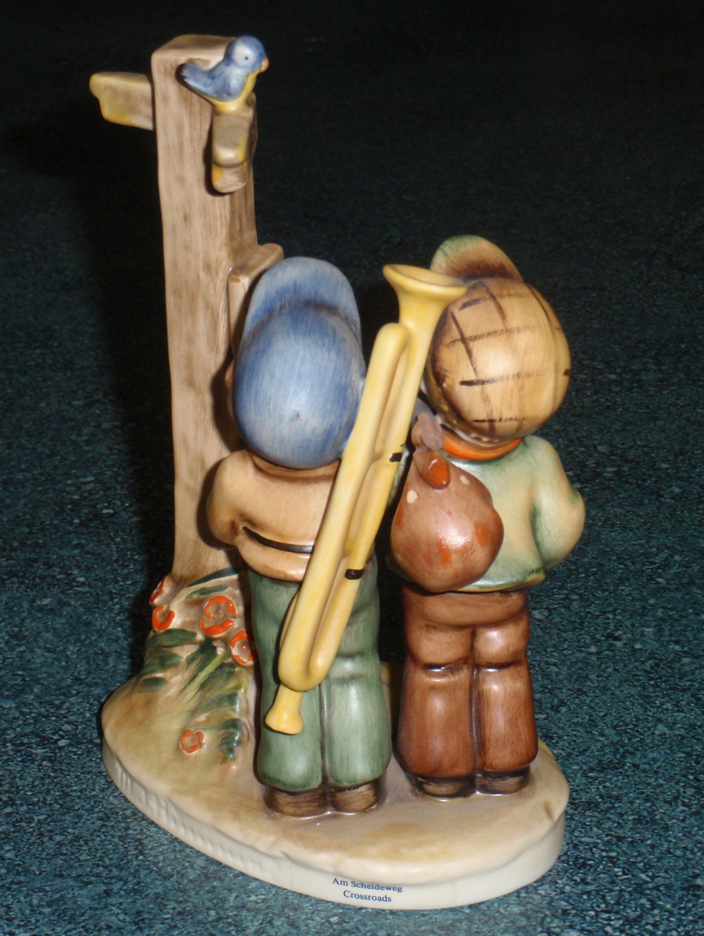 "Crossroads" Goebel Hummel Figurine #331 - Two Brothers In The Woods!