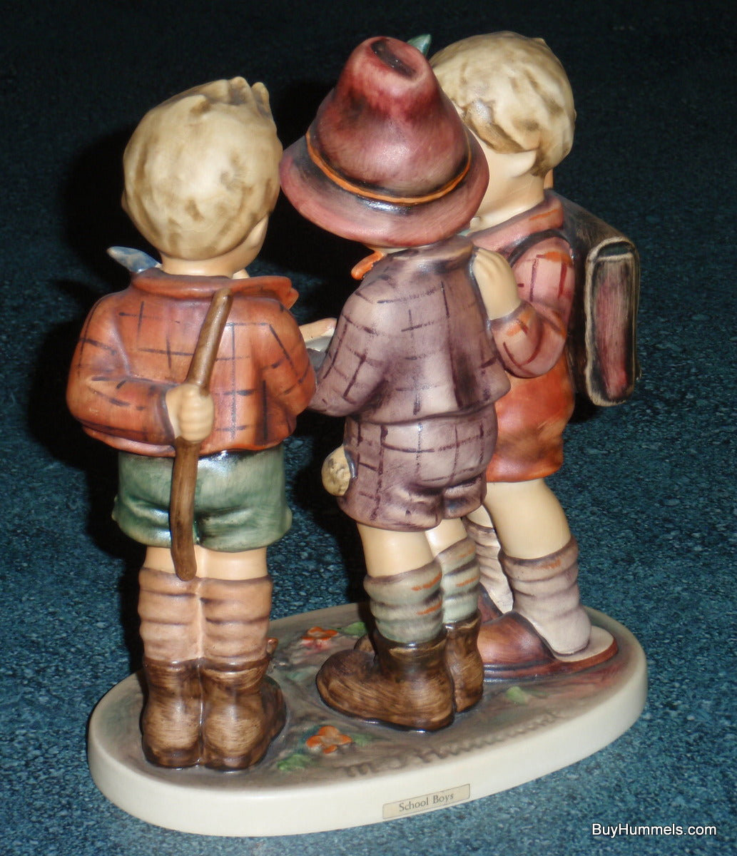 "School Boys" Goebel Hummel Figurine #170/I - Three Boys Learning Schoolwork!