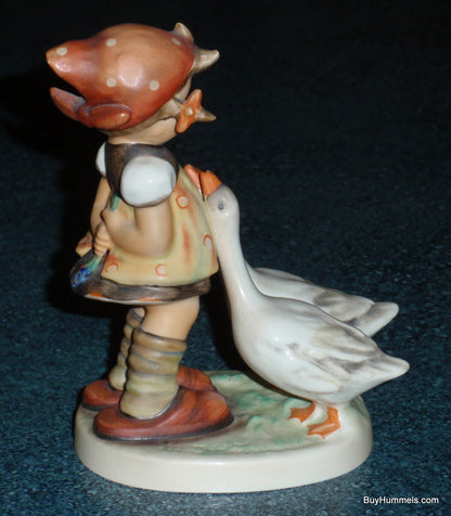 "Goose Girl" Goebel Hummel Figurine #47/0 - Little Girl With Geese!