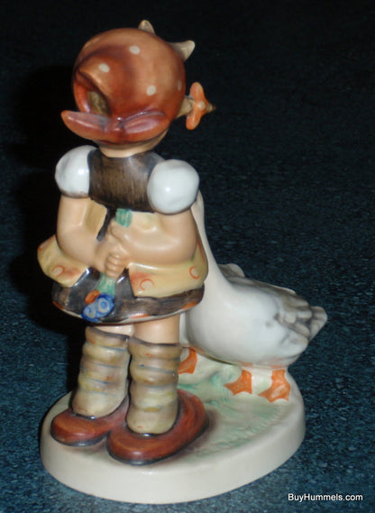 "Goose Girl" Goebel Hummel Figurine #47/0 - Little Girl With Geese!