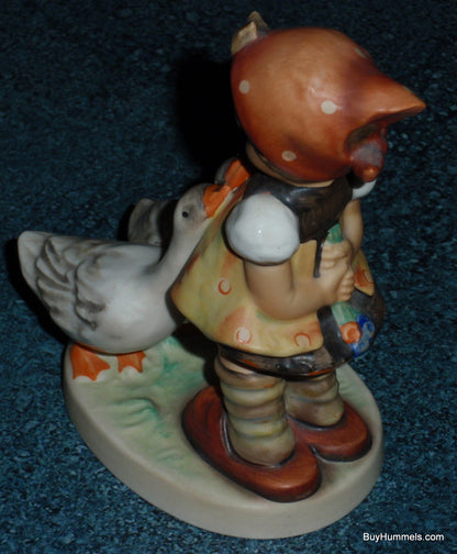 "Goose Girl" Goebel Hummel Figurine #47/0 - Little Girl With Geese!