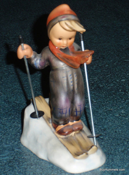 "Skier" Goebel Hummel Figurine #59 - Boy Skiing Downhill GREAT CHRISTMAS GIFT!