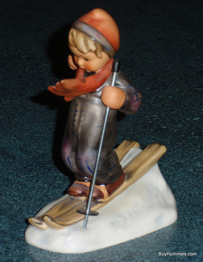 "Skier" Goebel Hummel Figurine #59 - Boy Skiing Downhill GREAT CHRISTMAS GIFT!