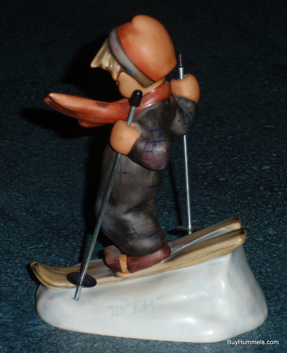 "Skier" Goebel Hummel Figurine #59 - Boy Skiing Downhill GREAT CHRISTMAS GIFT!