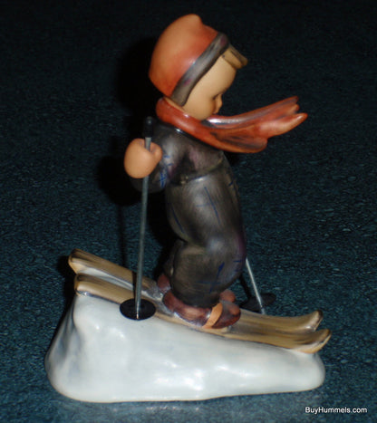 "Skier" Goebel Hummel Figurine #59 - Boy Skiing Downhill GREAT CHRISTMAS GIFT!