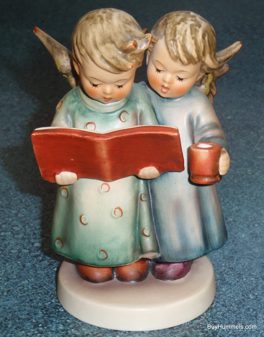 "Angel Duet" Goebel Hummel Candle Holder Figurine #193 - Two Angels Singing!