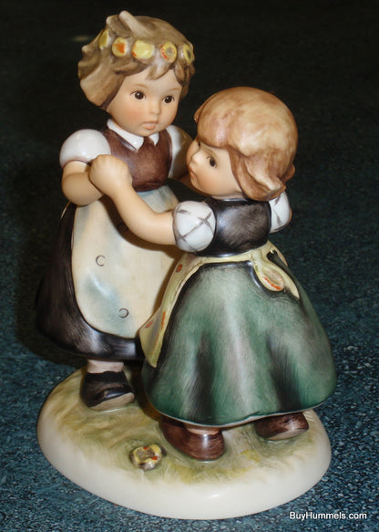 "Spring Dance" Goebel Hummel Figurine #353/0 - Two Sisters Dancing In Springtime!