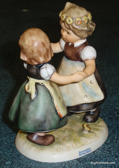 "Spring Dance" Goebel Hummel Figurine #353/0 - Two Sisters Dancing In Springtime!