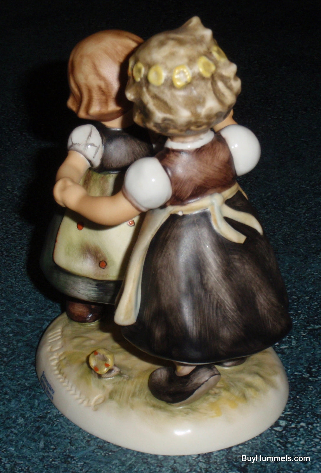 "Spring Dance" Goebel Hummel Figurine #353/0 - Two Sisters Dancing In Springtime!