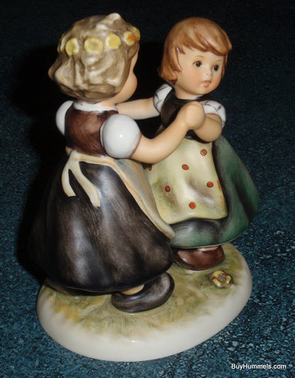 "Spring Dance" Goebel Hummel Figurine #353/0 - Two Sisters Dancing In Springtime!