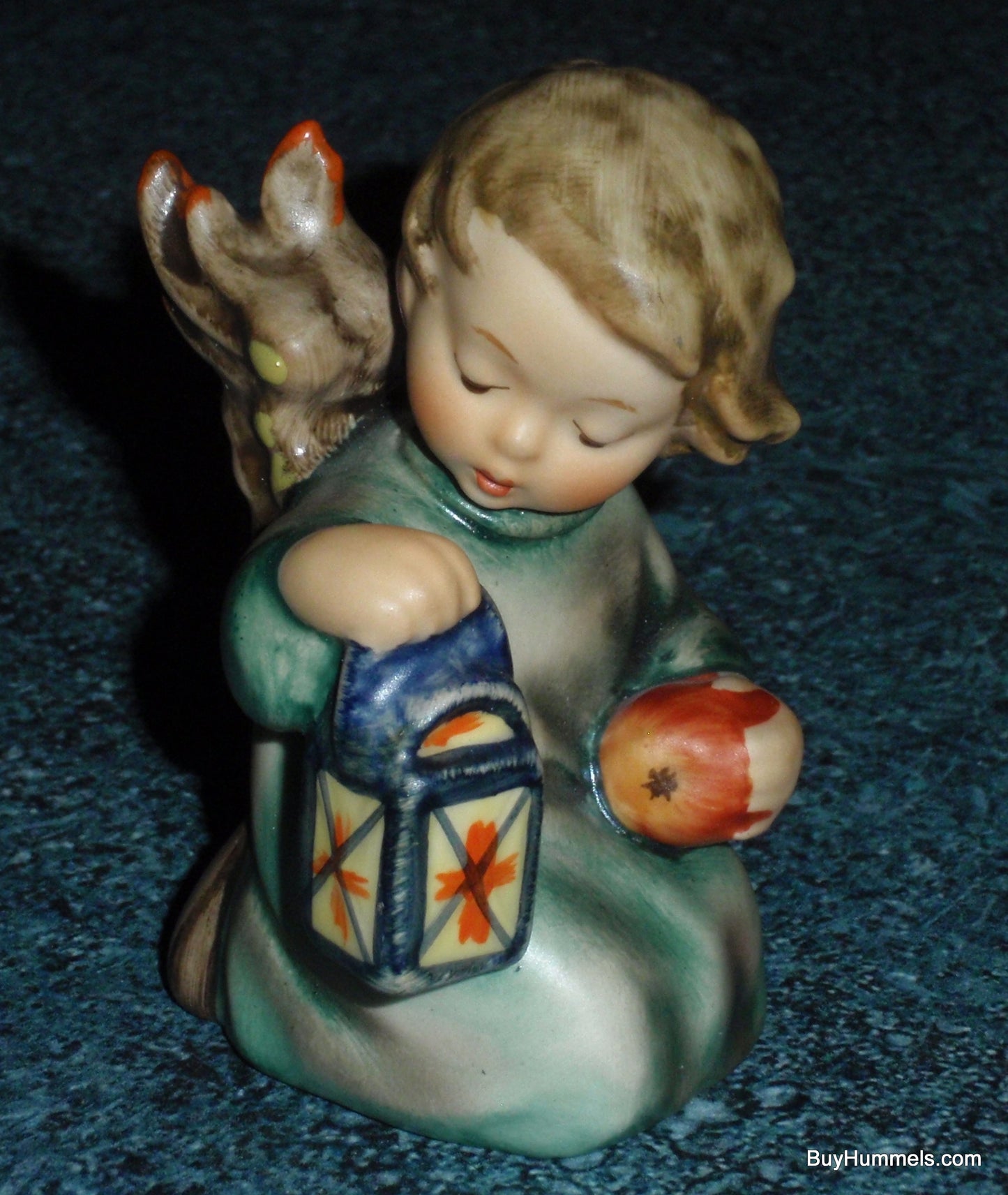 "Guiding Angel" Goebel Hummel Figurine #357 - Angel With Lantern & Apple!