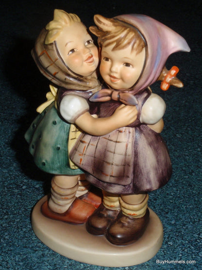 "Telling Her Secret" Goebel Hummel Figurine #196/0 - Adorable BFF Gift!