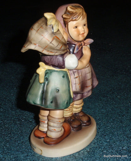 "Telling Her Secret" Goebel Hummel Figurine #196/0 - Adorable BFF Gift!