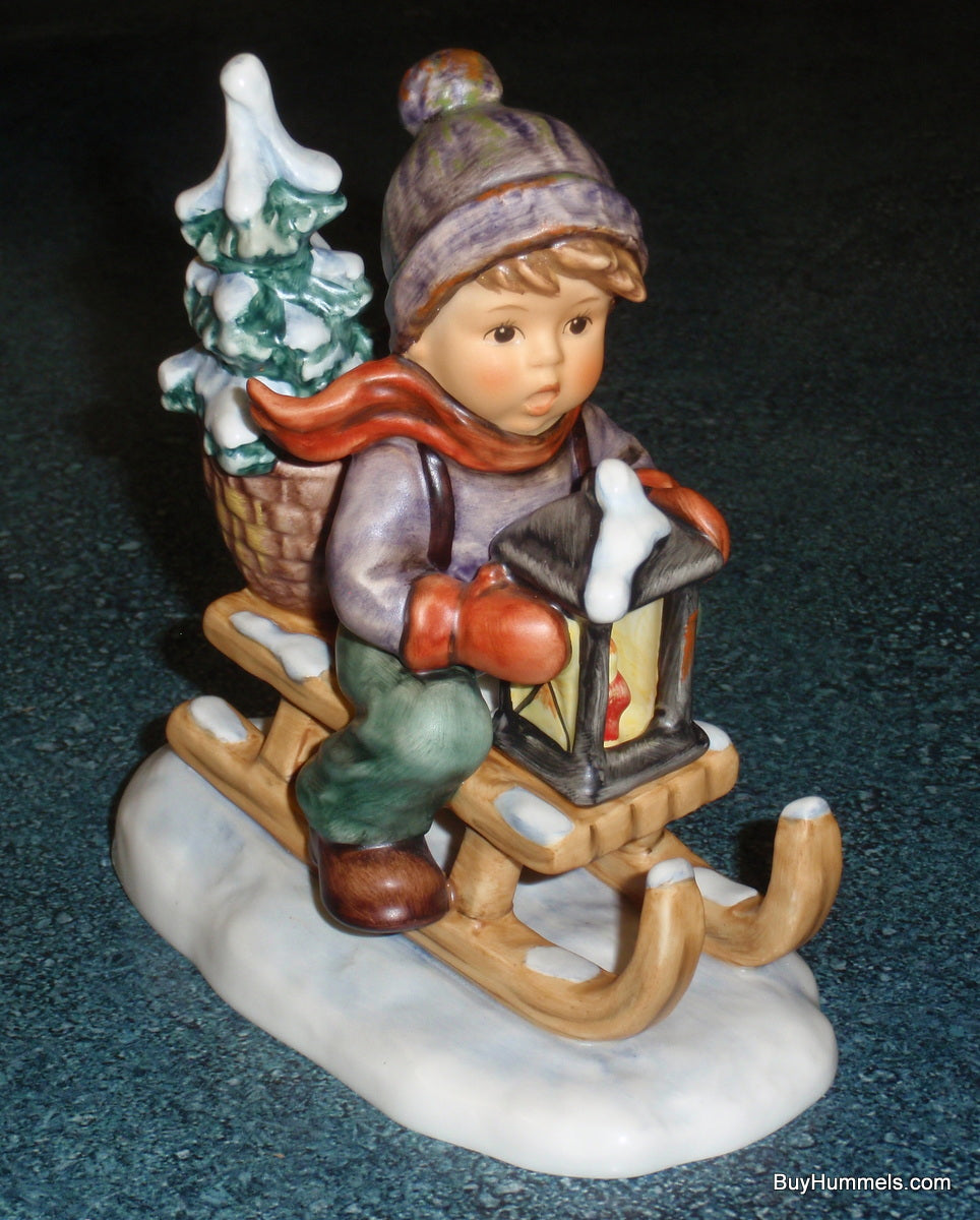 "Ride Into Christmas" Holiday Goebel Hummel Figurine #396