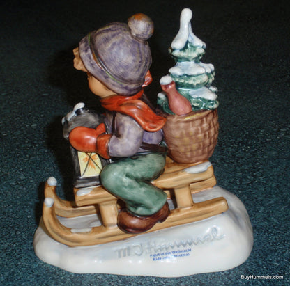 "Ride Into Christmas" Holiday Goebel Hummel Figurine #396