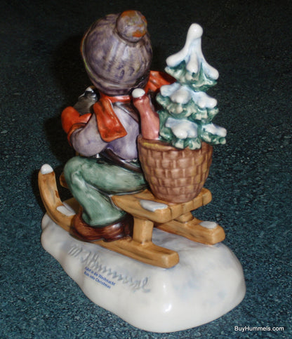 "Ride Into Christmas" Holiday Goebel Hummel Figurine #396