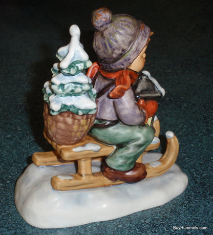 "Ride Into Christmas" Holiday Goebel Hummel Figurine #396