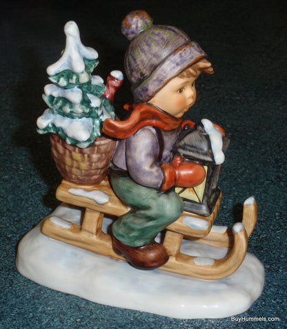 "Ride Into Christmas" Holiday Goebel Hummel Figurine #396