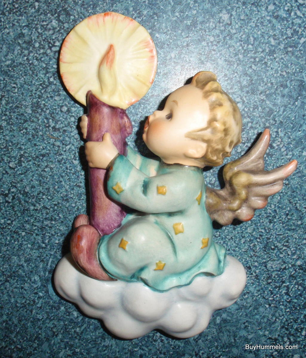 "Merry Christmas" Goebel Hummel Angel On Cloud Figurine #323