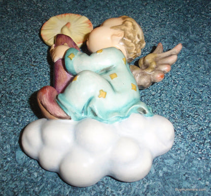 "Merry Christmas" Goebel Hummel Angel On Cloud Figurine #323