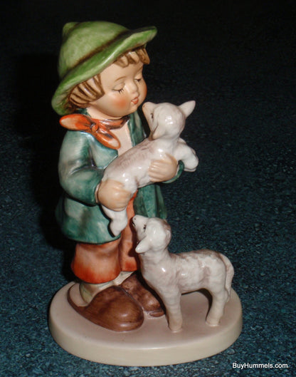 "Shepherd's Boy" Goebel Hummel Figurine #64 Boy With Lambs - CUTE GIFT!