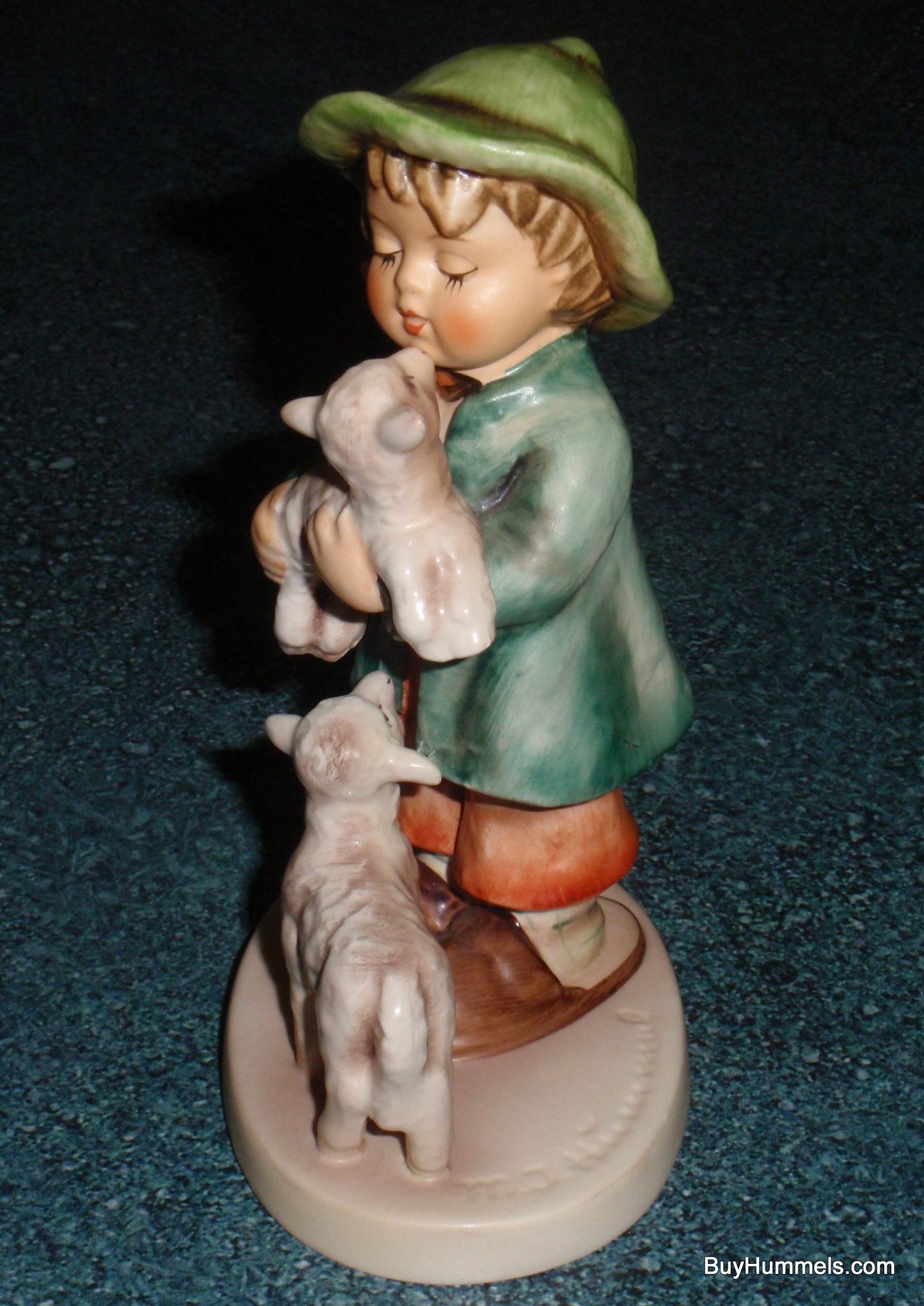 "Shepherd's Boy" Goebel Hummel Figurine #64 Boy With Lambs - CUTE GIFT!