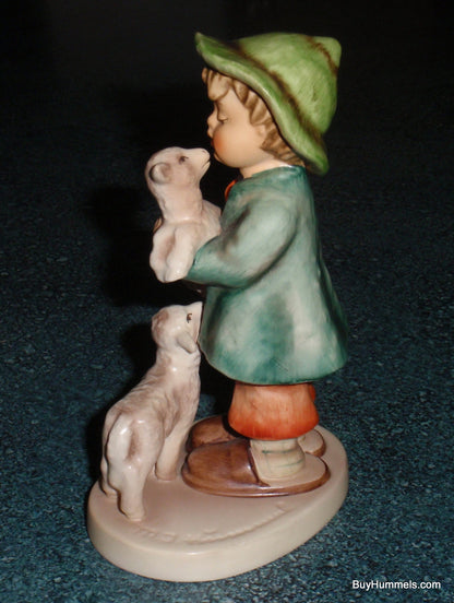 "Shepherd's Boy" Goebel Hummel Figurine #64 Boy With Lambs - CUTE GIFT!