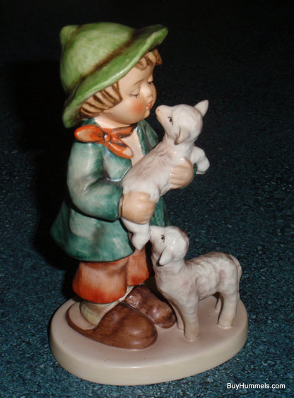 "Shepherd's Boy" Goebel Hummel Figurine #64 Boy With Lambs - CUTE GIFT!