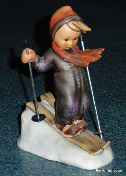 "Skier" Goebel Hummel Figurine #59 - Boy Skiing Downhill GREAT CHRISTMAS GIFT!