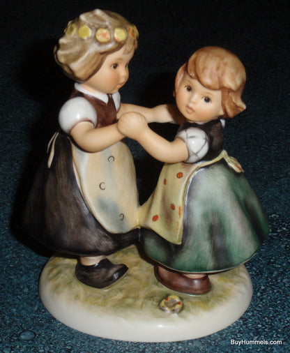 "Spring Dance" Goebel Hummel Figurine #353/0 - Two Sisters Dancing In Springtime!