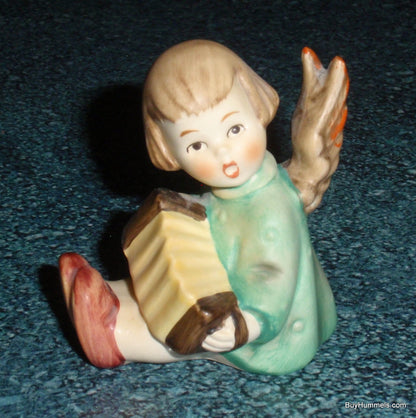 Angel With Accordion Goebel Hummel Candleholder Figurine!