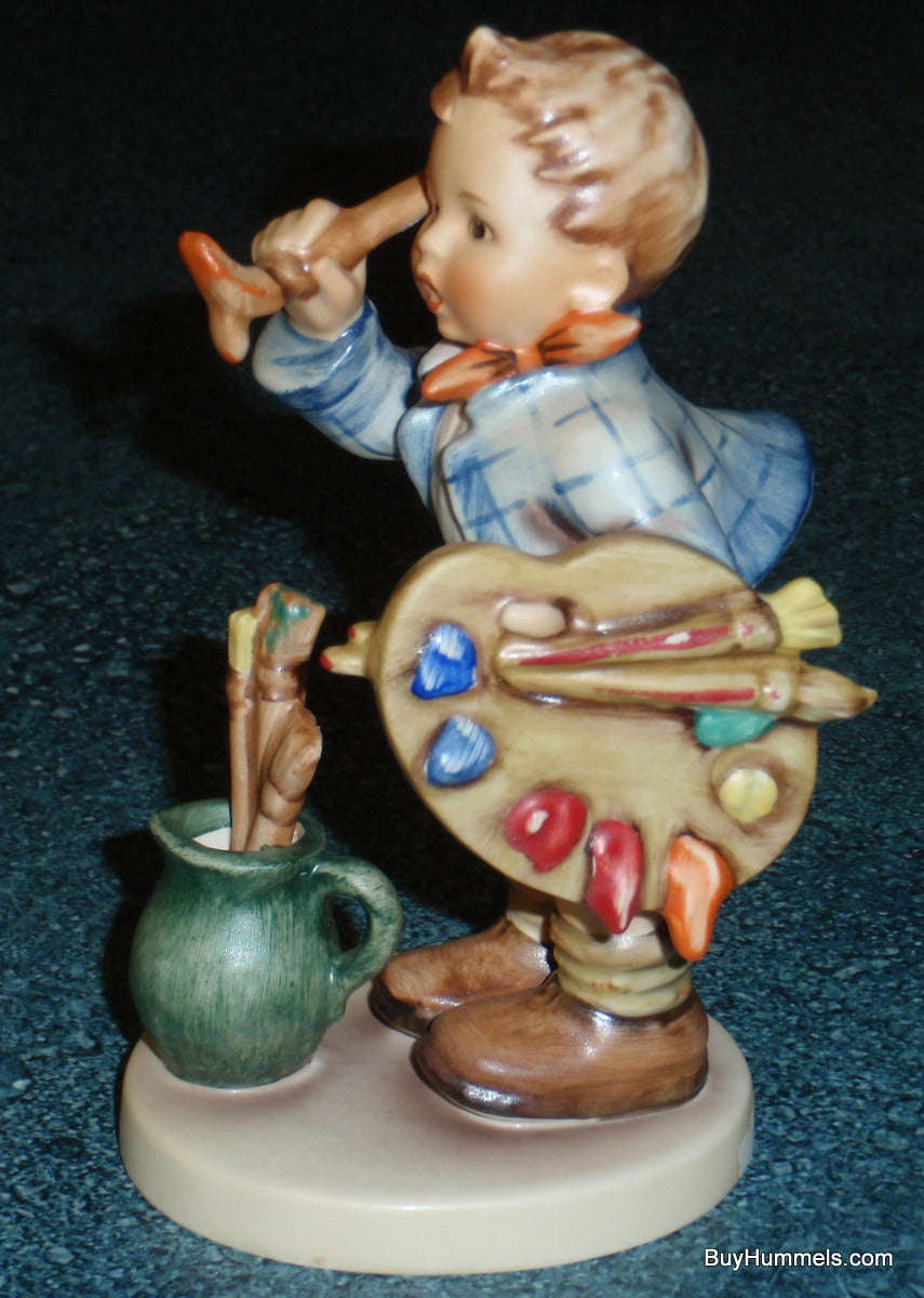 "The Artist" Goebel Hummel Figurine #304 - Boy Painting With Palette!