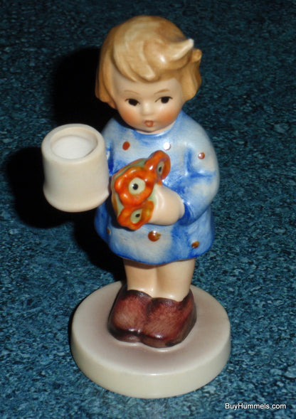 "Girl With Nosegay" Goebel Hummel Candleholder Figurine #I/115