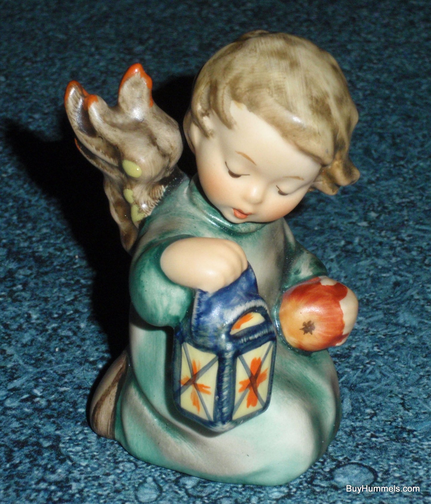 "Guiding Angel" Goebel Hummel Figurine #357 - Angel With Lantern & Apple!