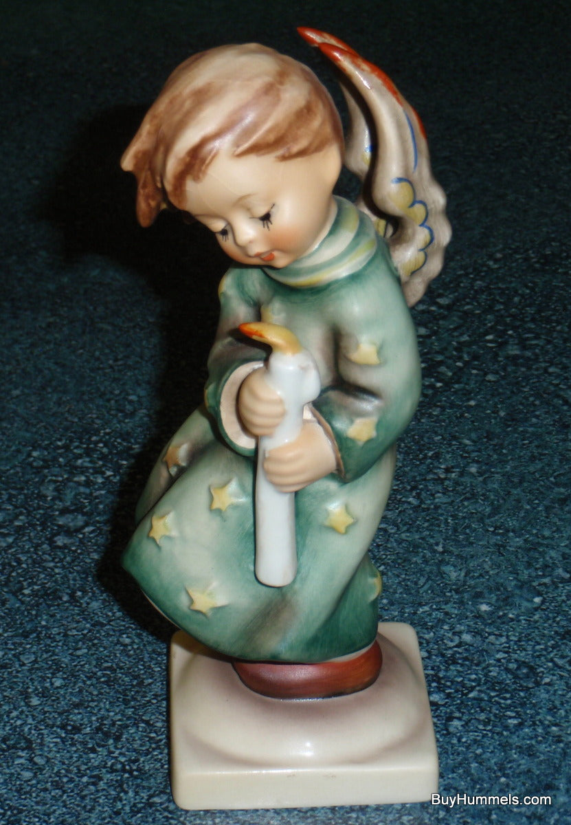 "Heavenly Angel" Goebel Hummel Figurine #21/0 1/2  - Angel With Candle In The Wind!