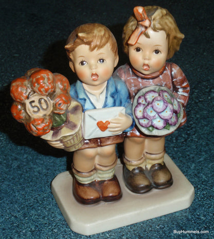 "The Love Lives On" Goebel Hummel Jubilee Collectible 50th Anniversary Figurine!