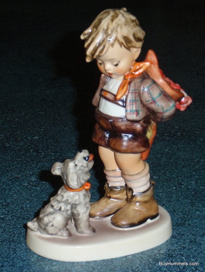 "Not For You" Goebel Hummel Figurine #317 TMK5 Boy With Puppy Dog - CUTE GIFT!