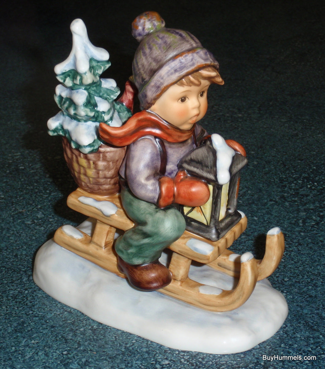 "Ride Into Christmas" Holiday Goebel Hummel Figurine #396