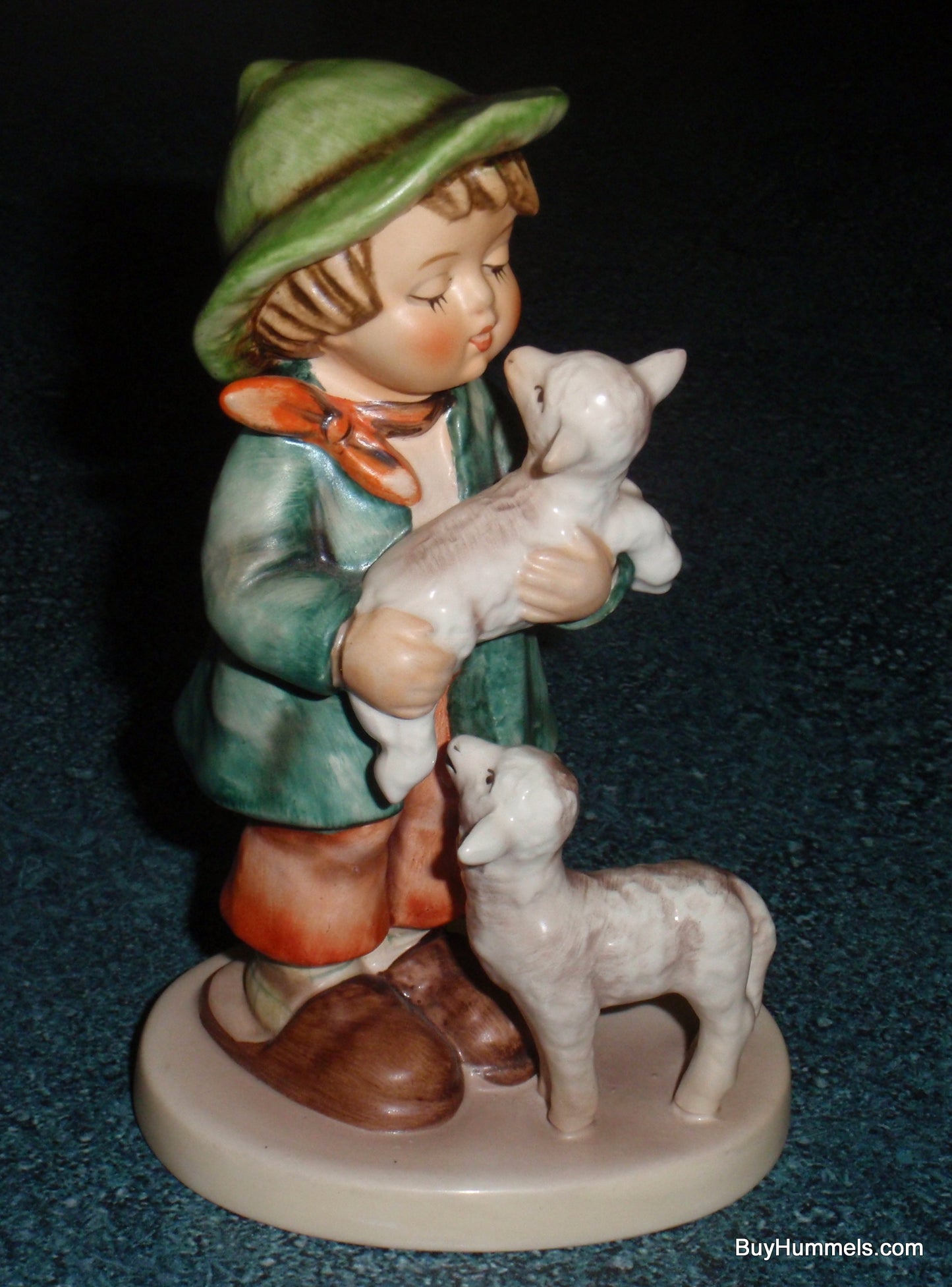 "Shepherd's Boy" Goebel Hummel Figurine #64 Boy With Lambs - CUTE GIFT!